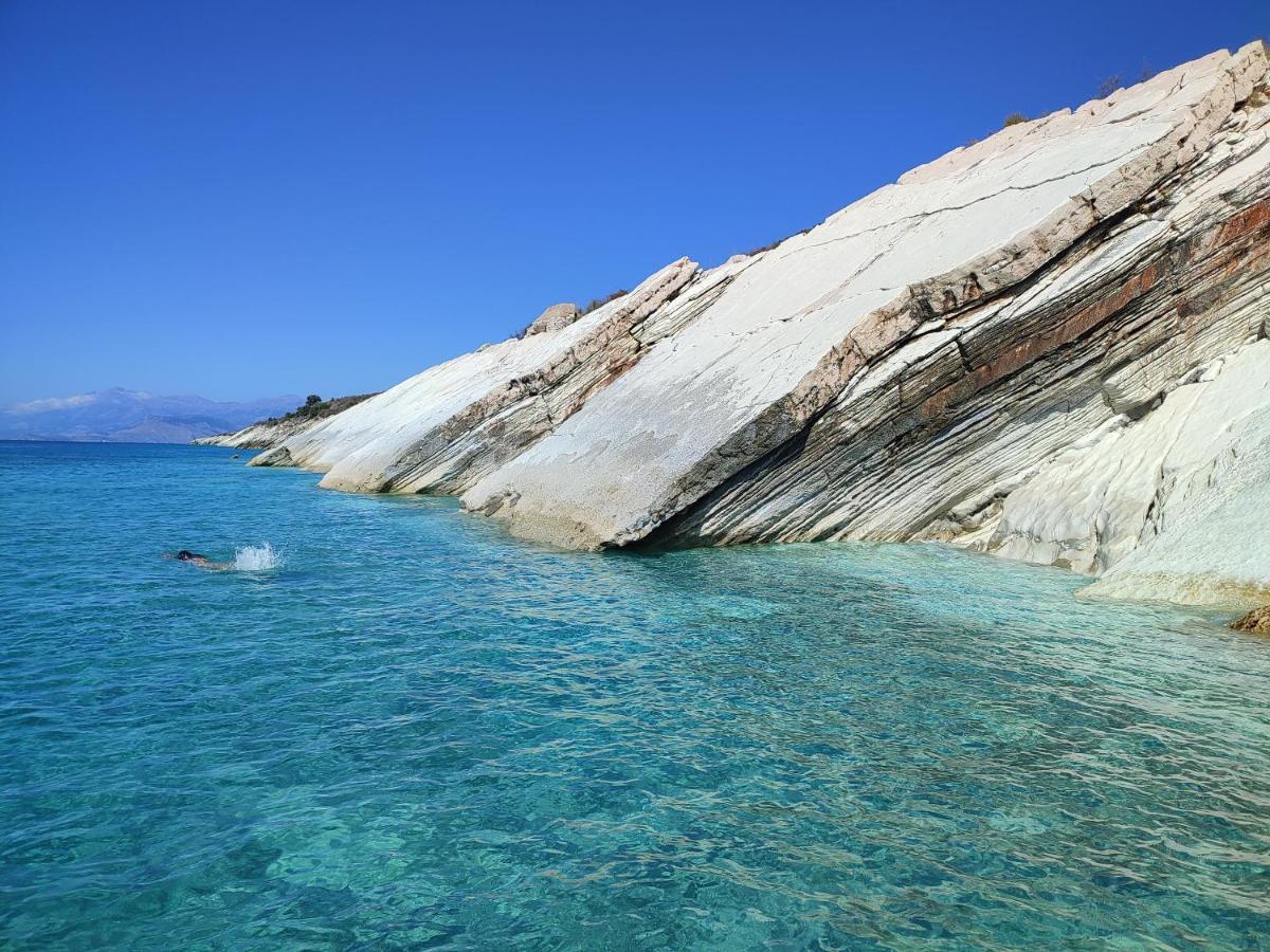 Lost Paradise Eco Camping Himare Exterior foto