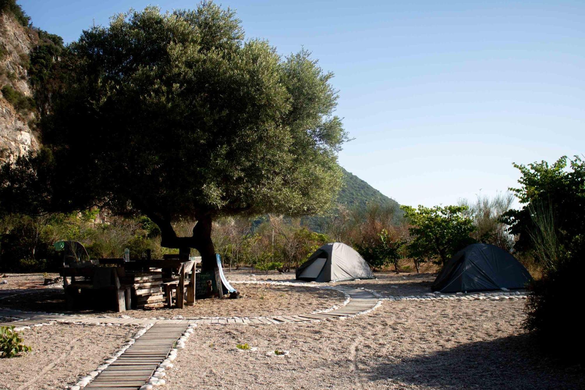 Lost Paradise Eco Camping Himare Exterior foto