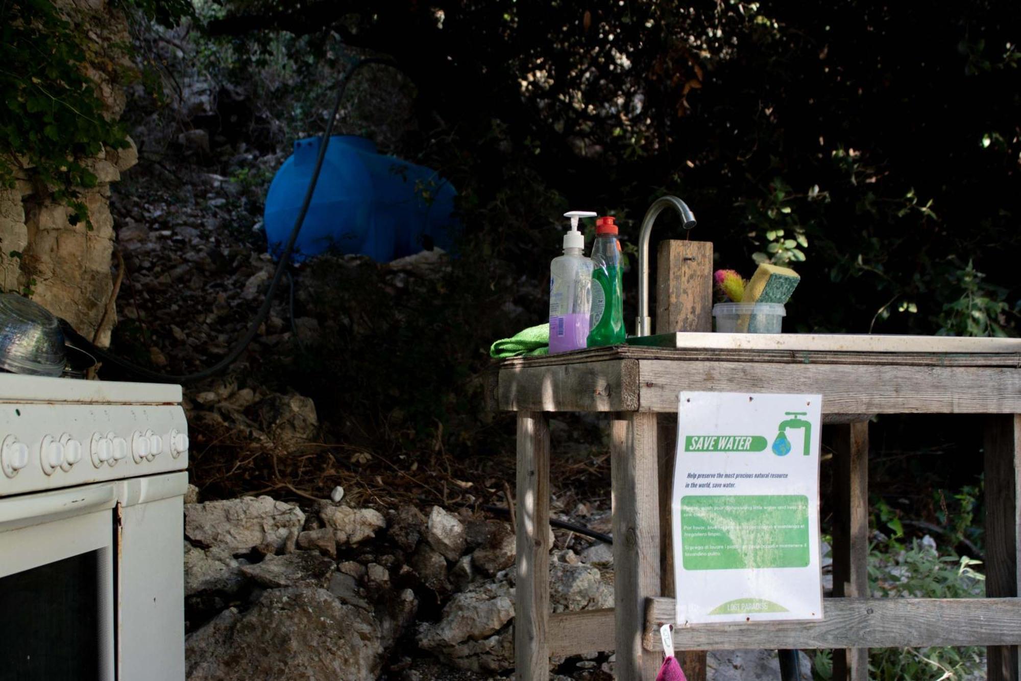 Lost Paradise Eco Camping Himare Exterior foto
